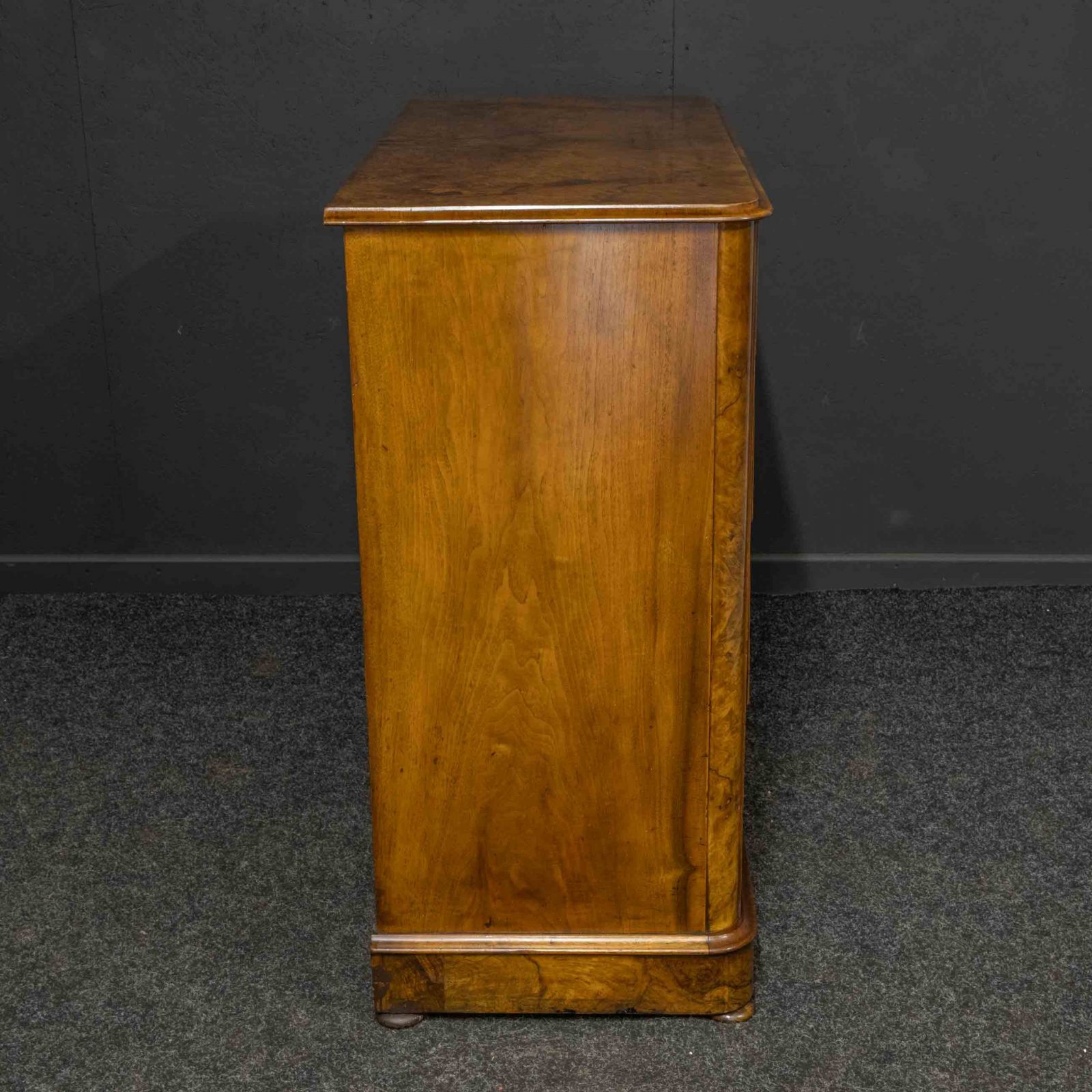 Victorian Burr Walnut Chest - Image 9