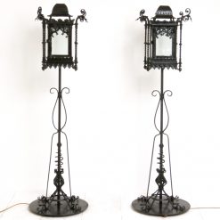Wrought Iron Standard Lamps