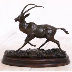 Victorian Bronze Gazelle