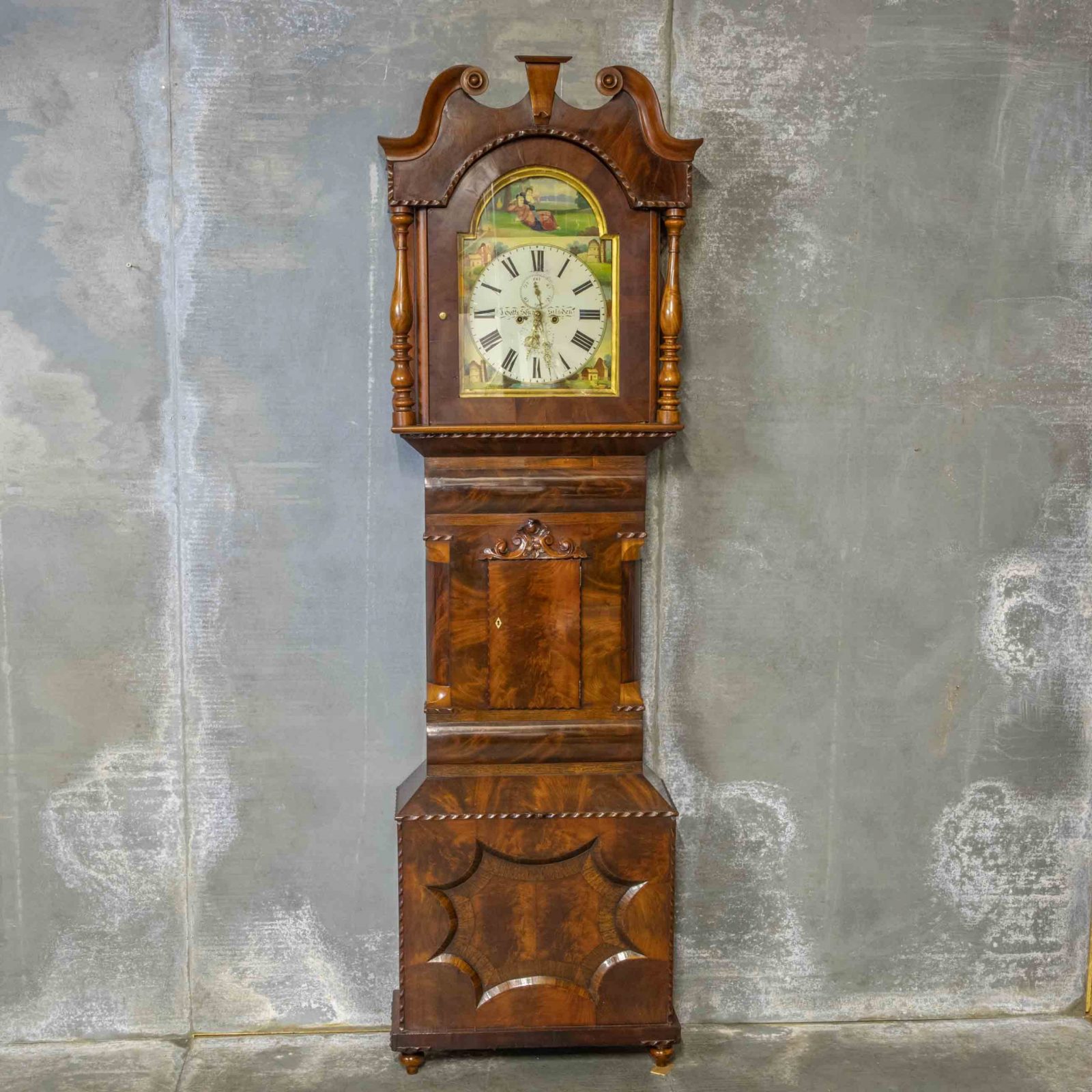 Mahogany Long Case Clock