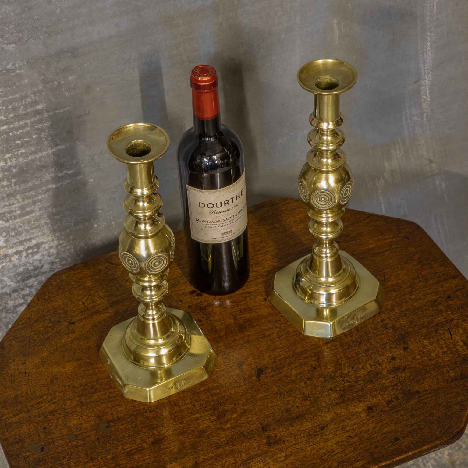 Victorian Good Luck Candlesticks