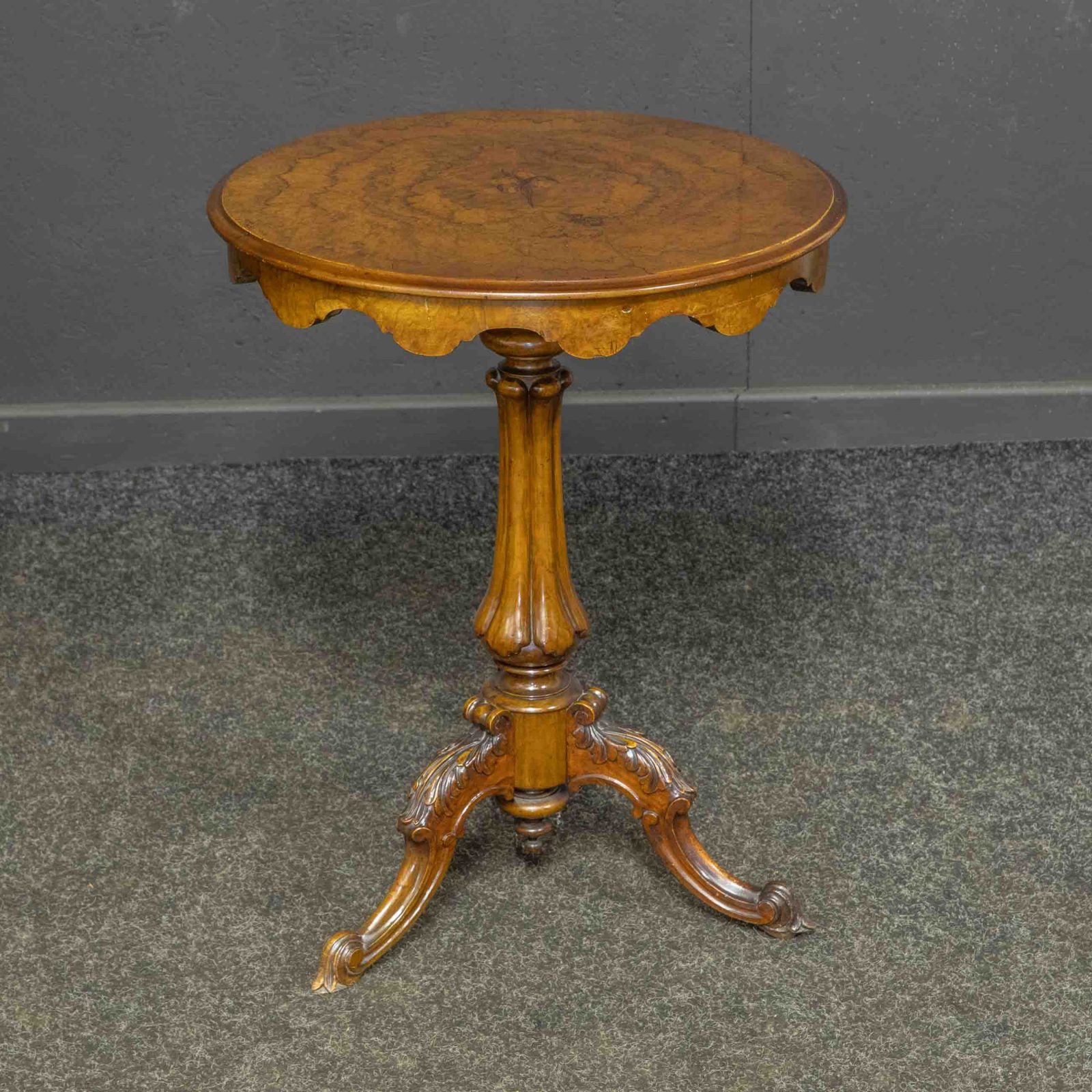 Victorian Walnut Tripod Table
