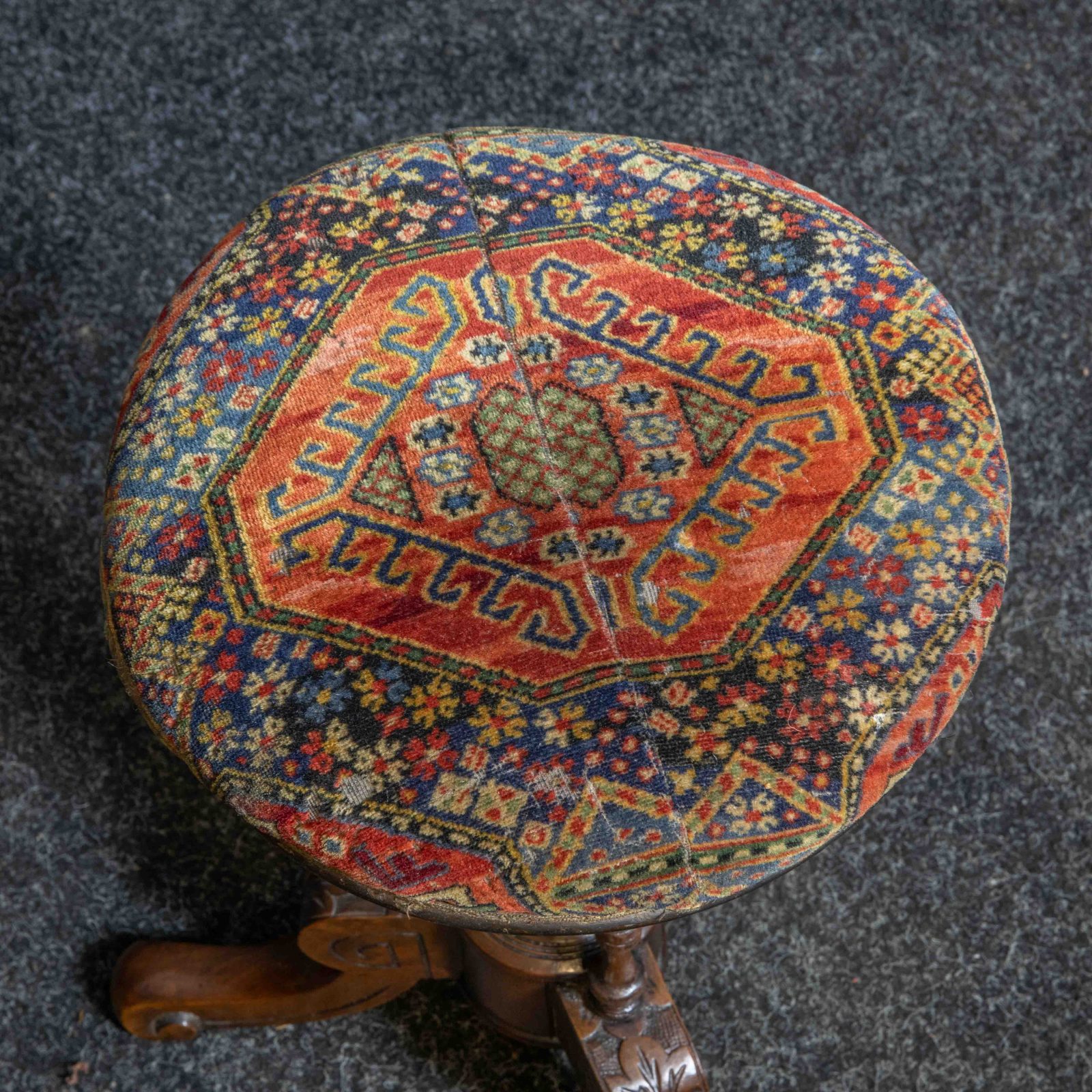 Victorian Piano Stool - Image 3