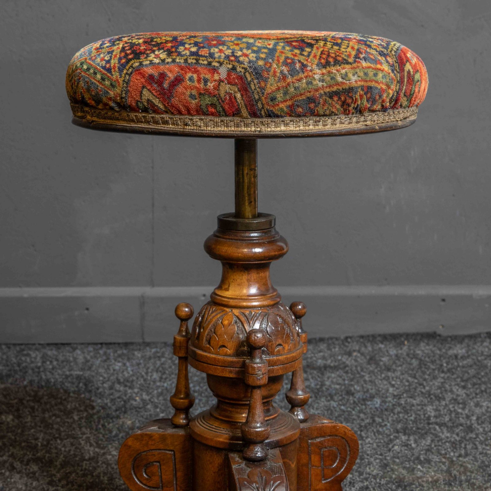 Victorian Piano Stool - Image 5
