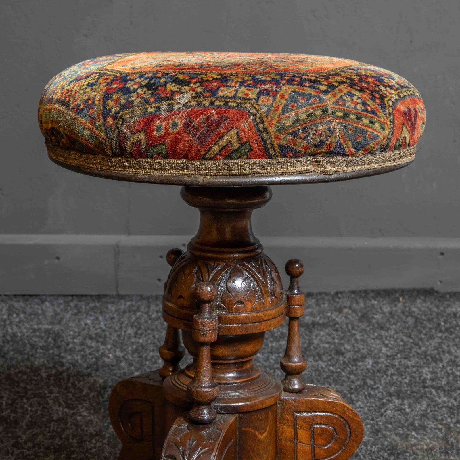 Victorian Piano Stool - Image 6