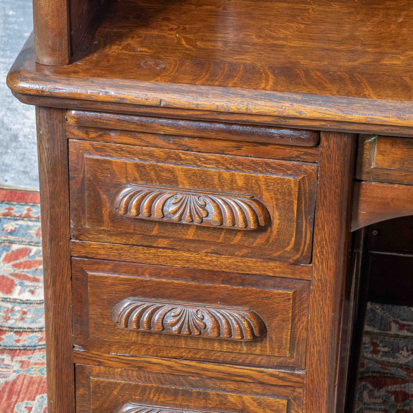Maples & Co Roll Top Desk - Image 18