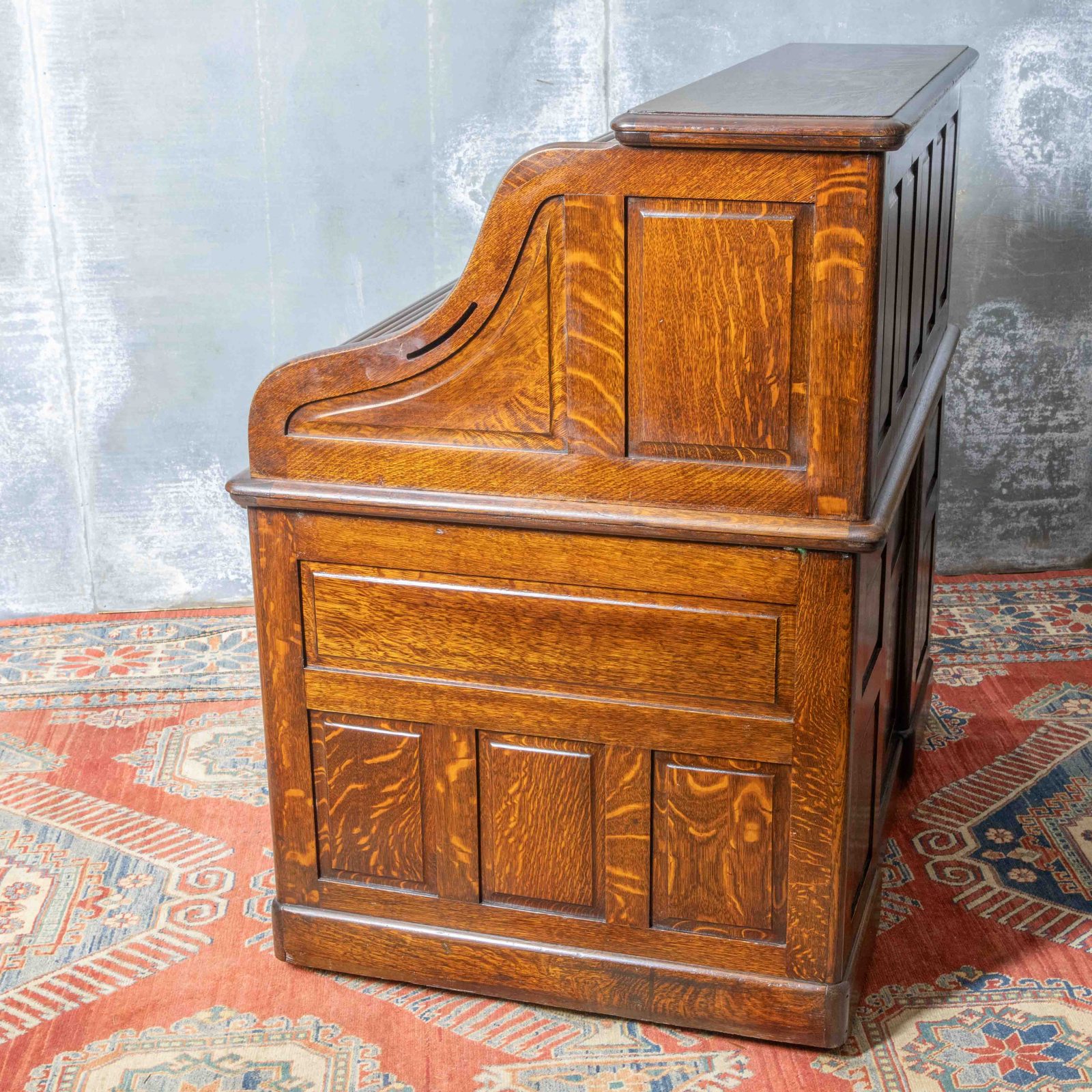 Maples & Co Roll Top Desk - Image 8