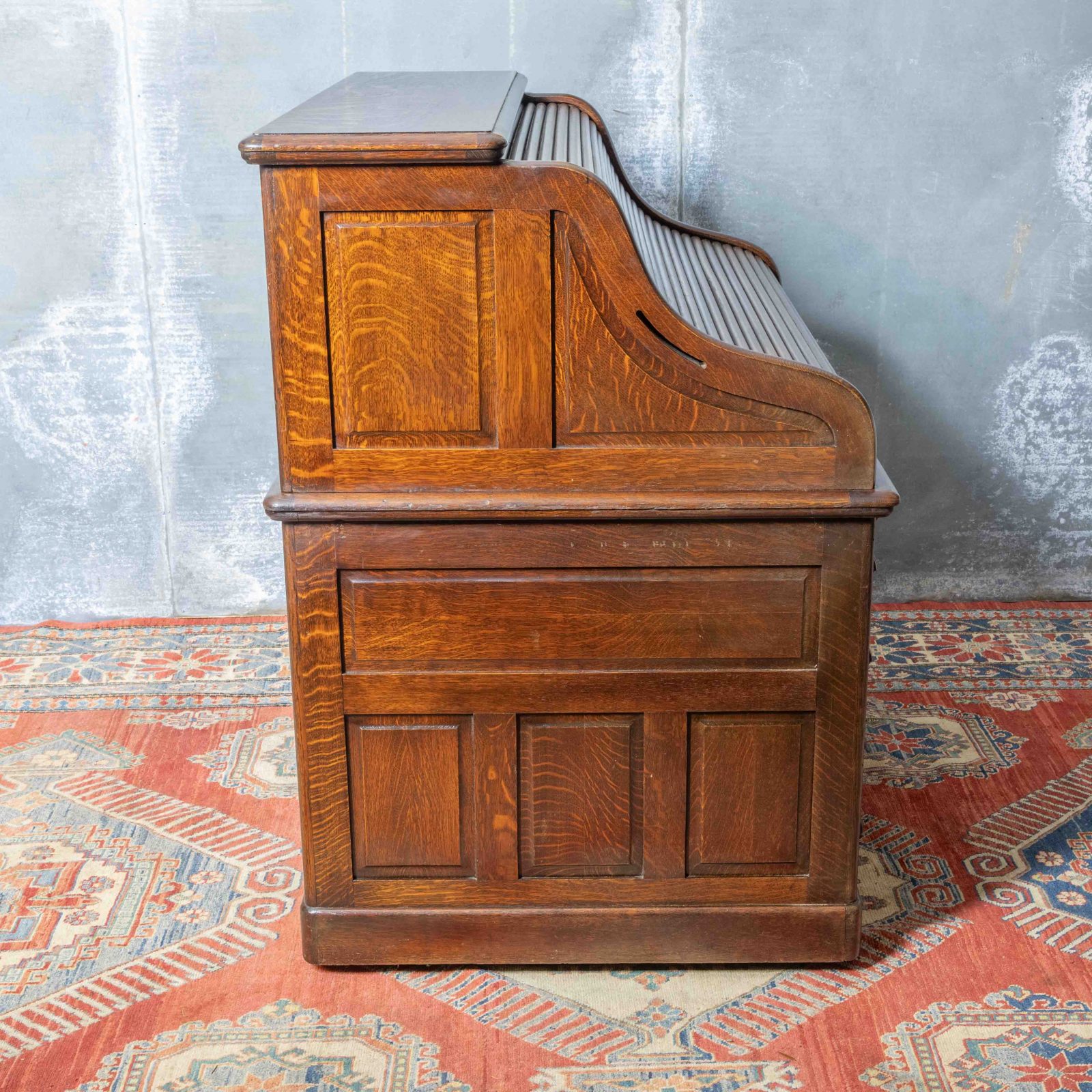 Maples & Co Roll Top Desk - Image 9