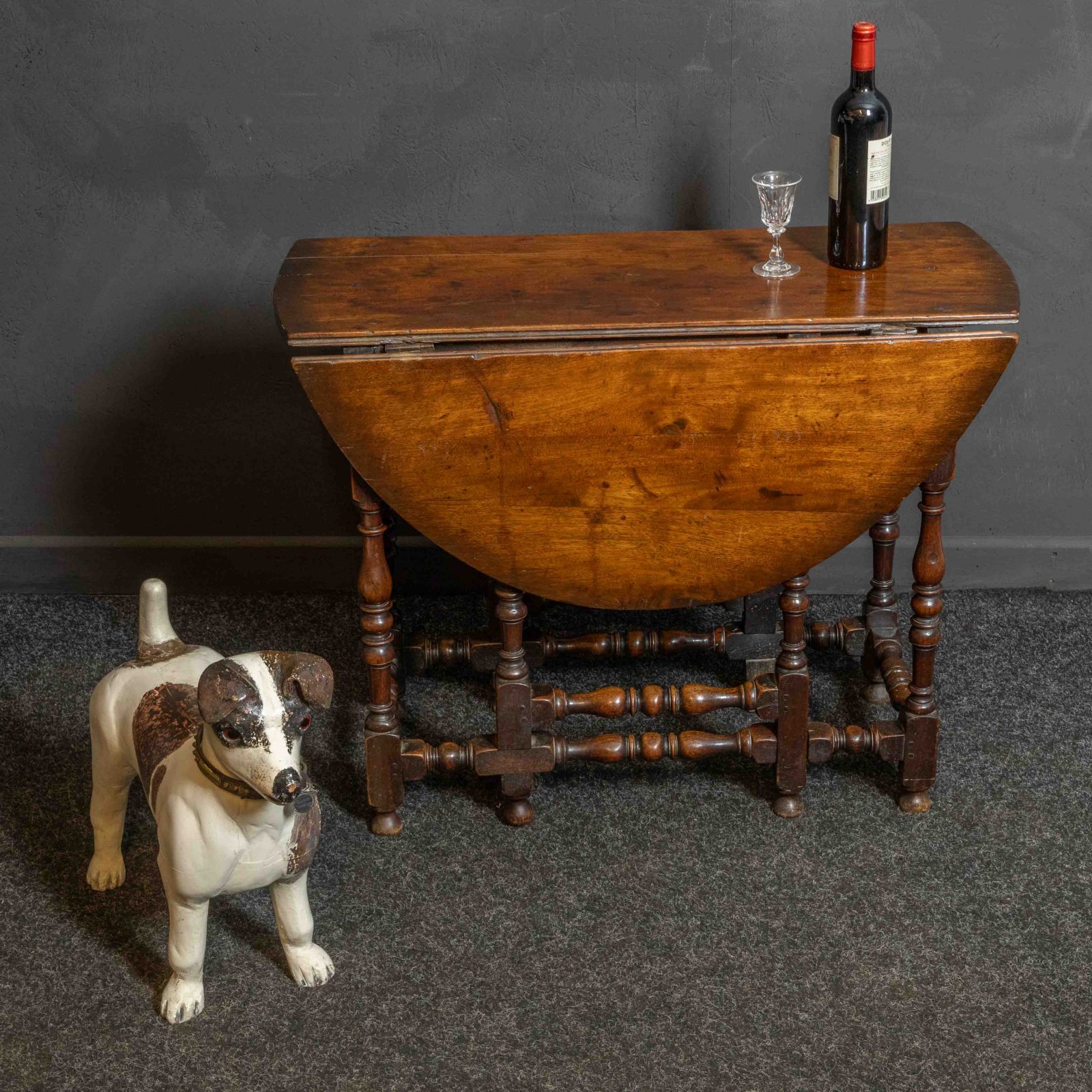 Red Walnut Gateleg Table