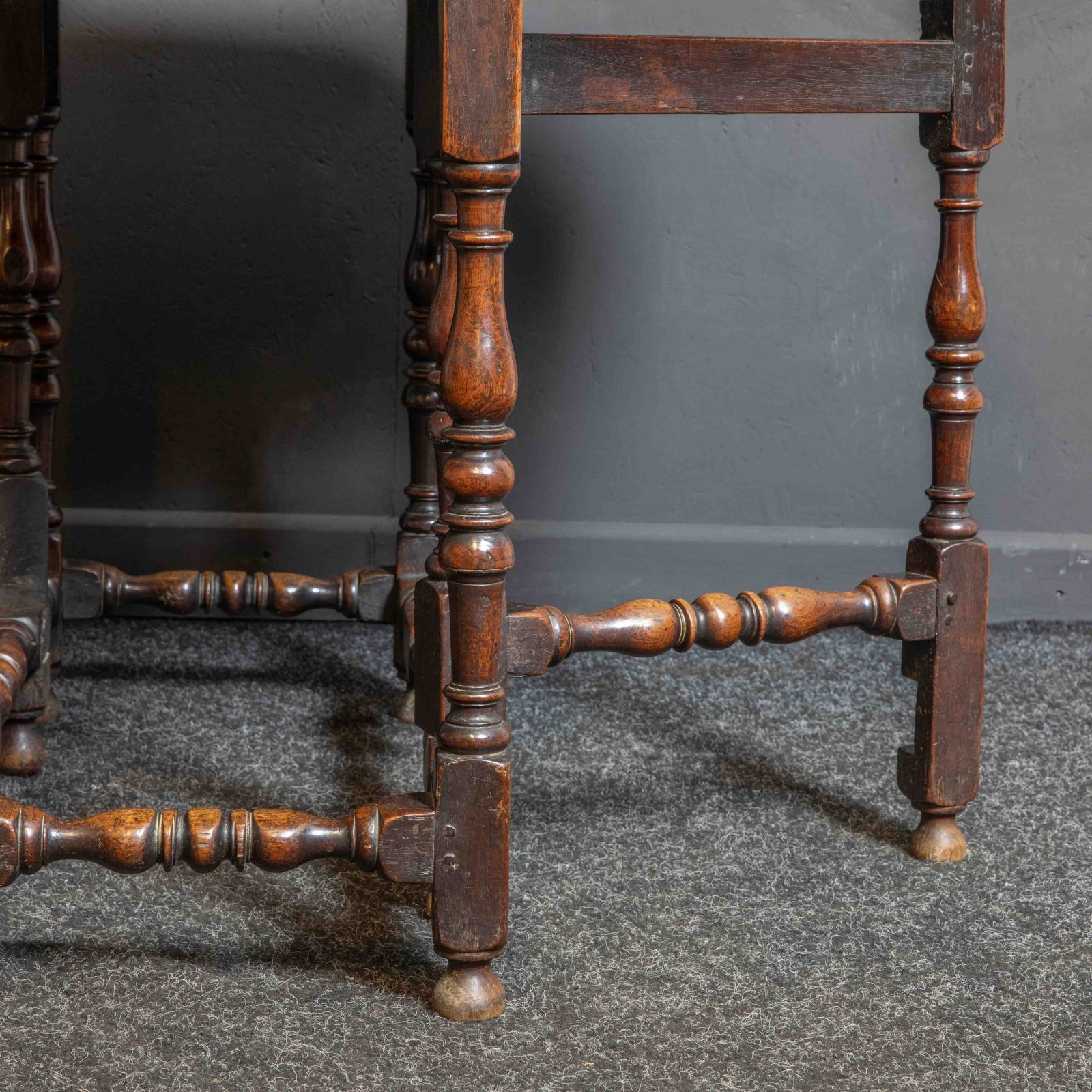 Red Walnut Gateleg Table - Image 6
