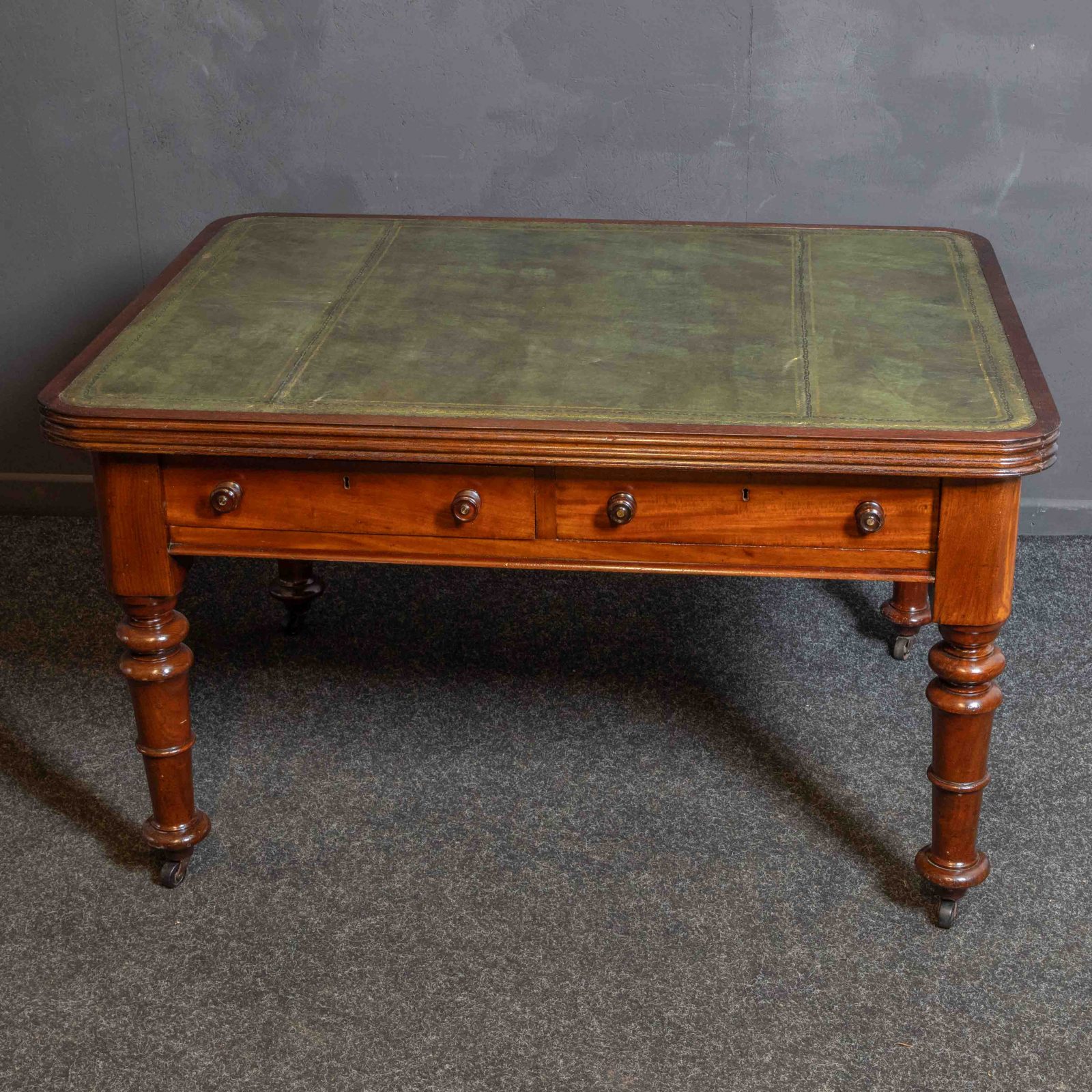 Victorian Partners Desk - Image 3