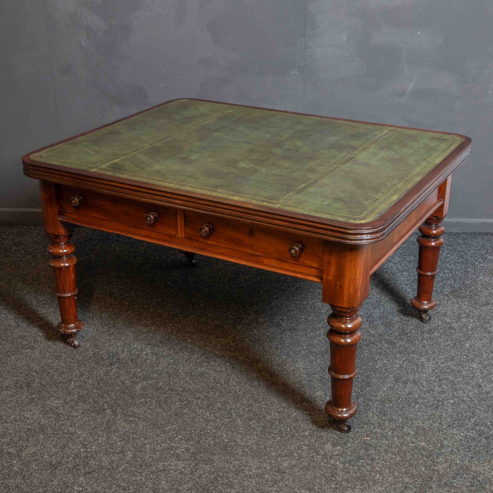 Victorian Partners Desk - Image 5
