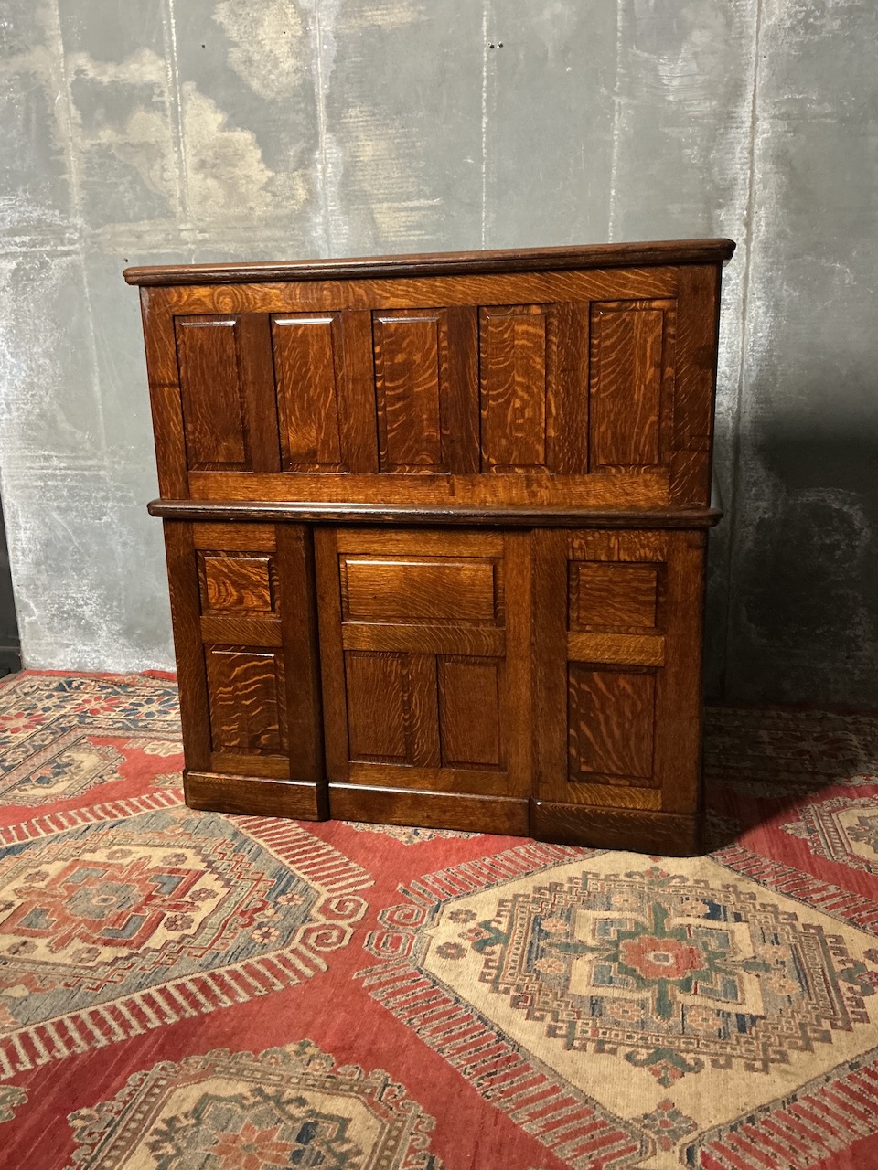 ANTIQUE ROLL TOP DESK - Image 9