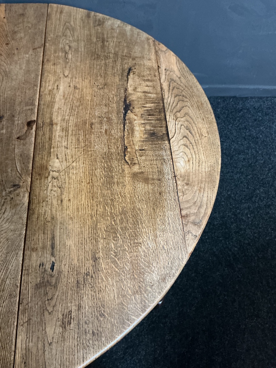 Antique Oak Gate Leg Table - Image 7