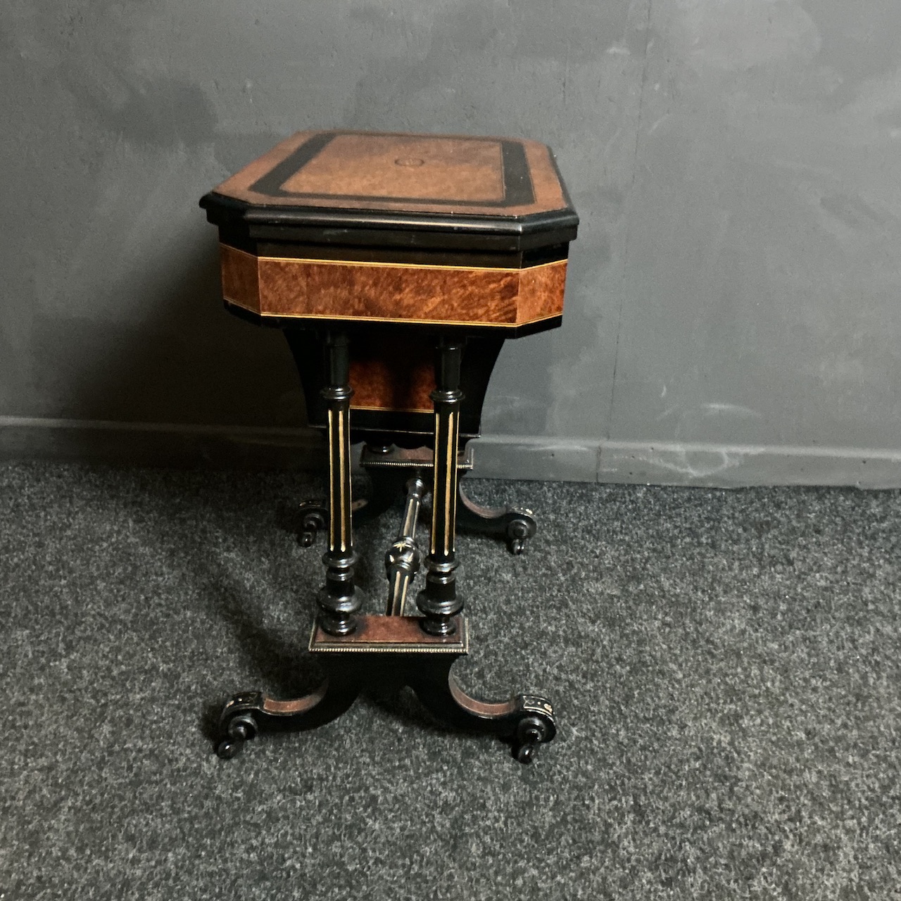 VICTORIAN GAMES/SEWING TABLE - Image 7