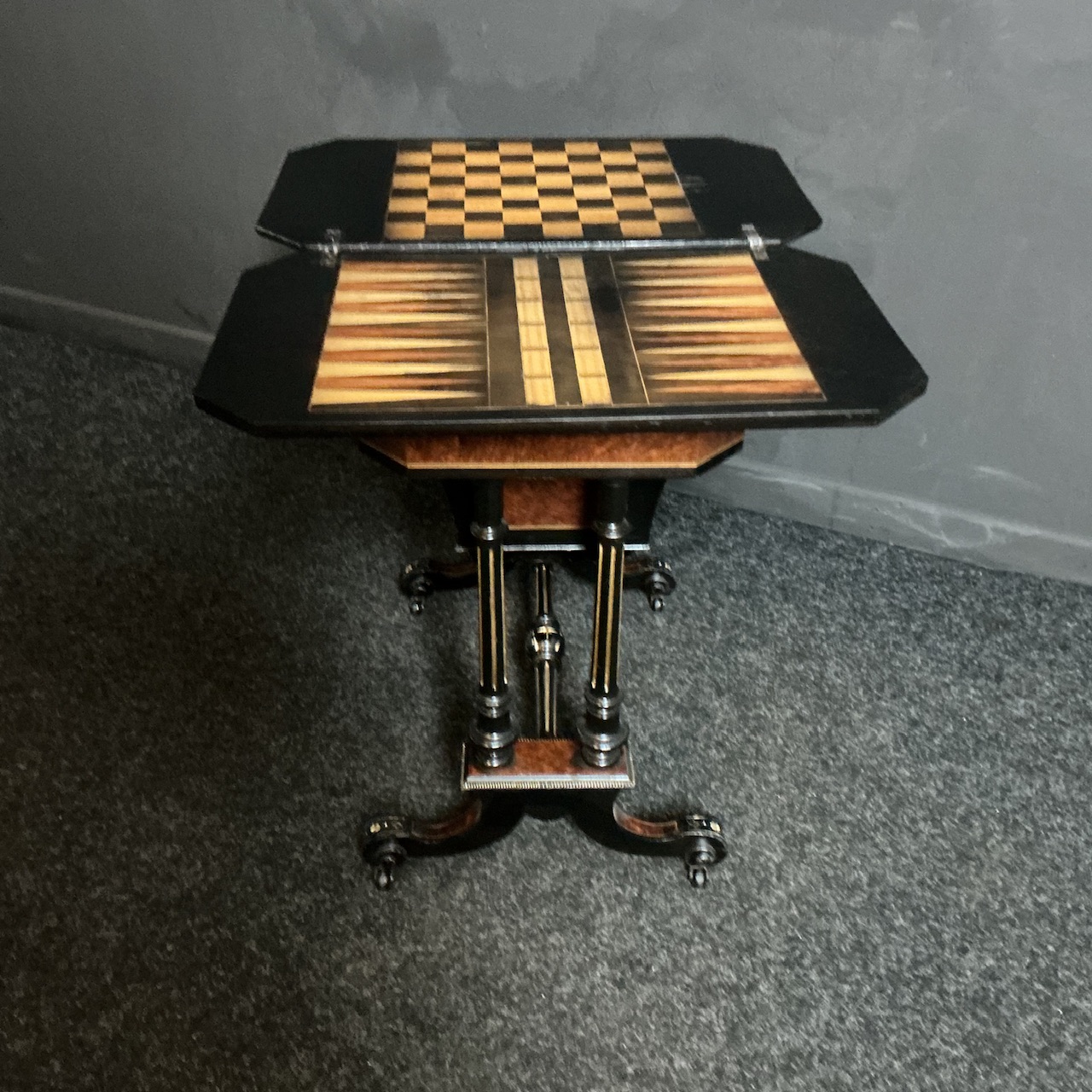 VICTORIAN GAMES/SEWING TABLE - Image 8