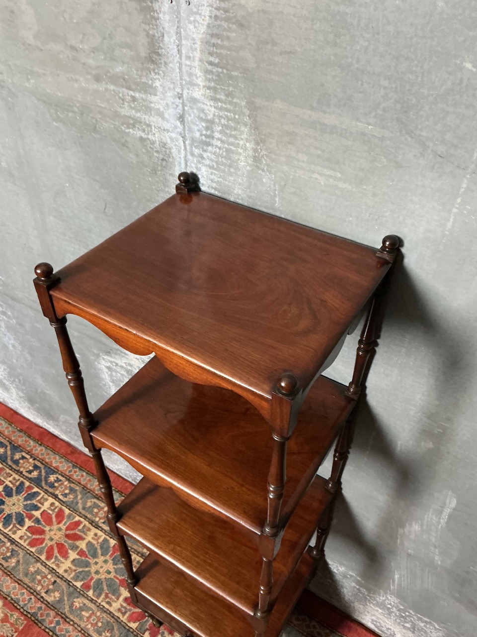 Alternative view of Georgian Mahogany Whatnot