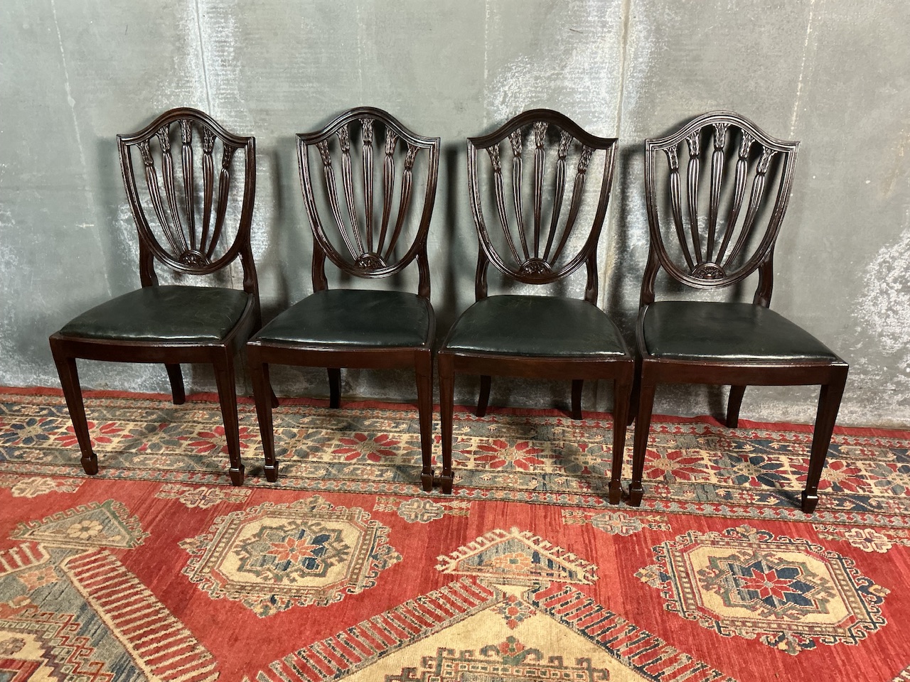 Set of 10 Mahogany Chairs - Image 9