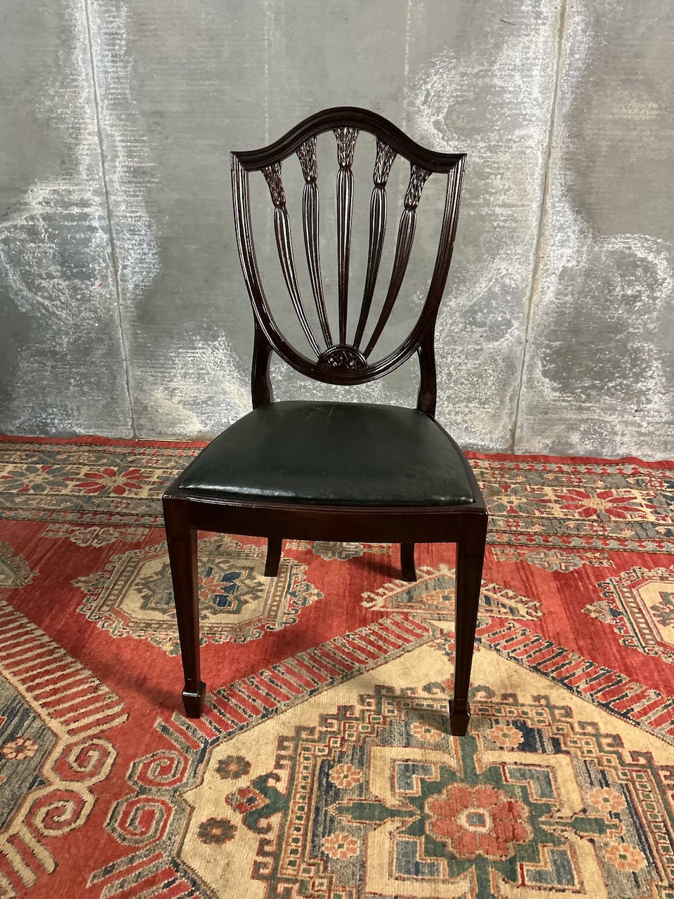 Set of 10 Mahogany Chairs - Image 4