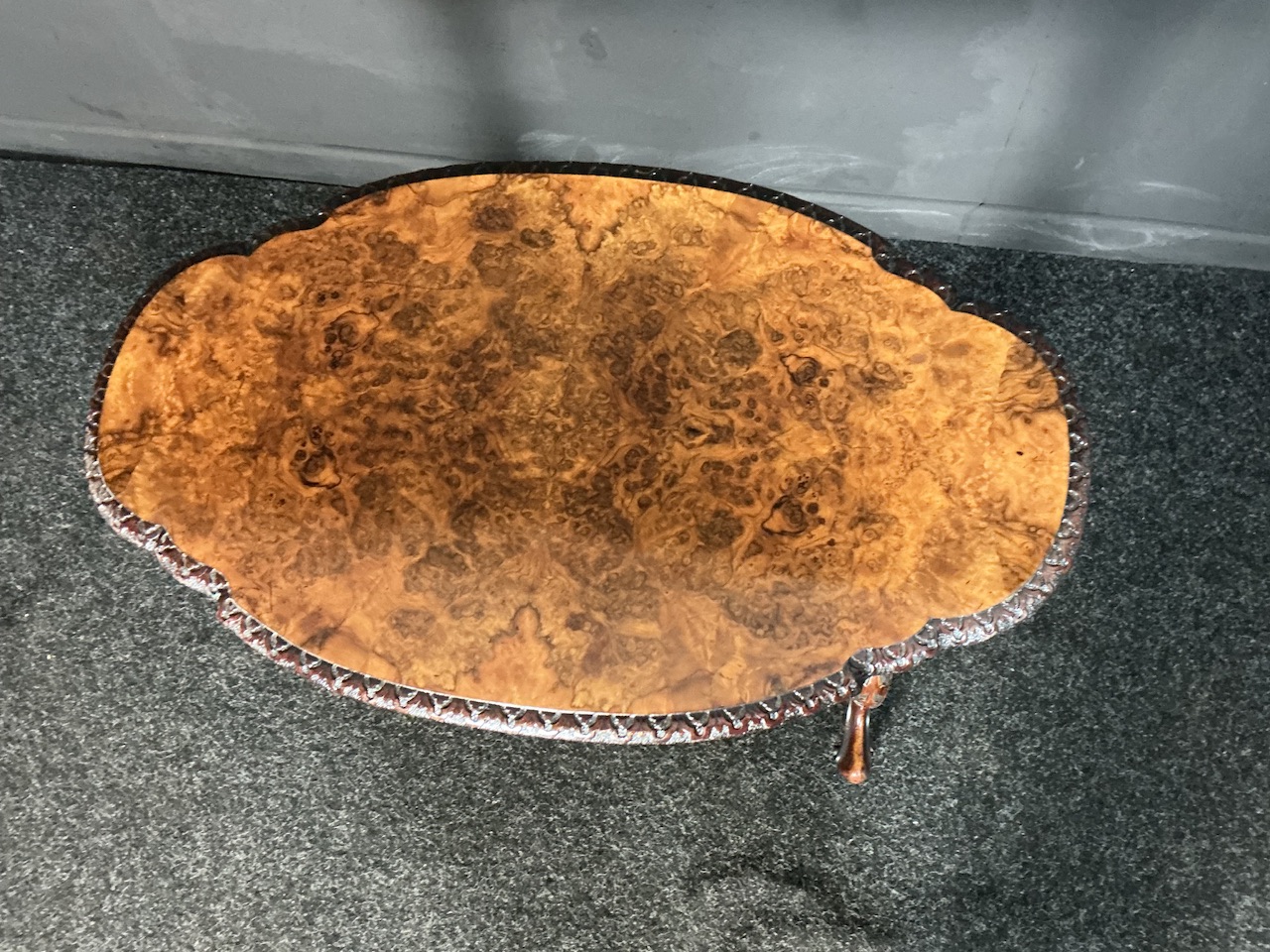 Victorian Walnut Table - Image 4