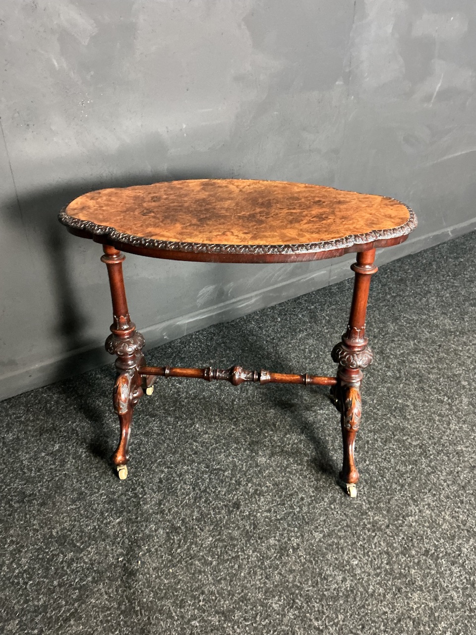 Victorian Walnut Table - Image 5