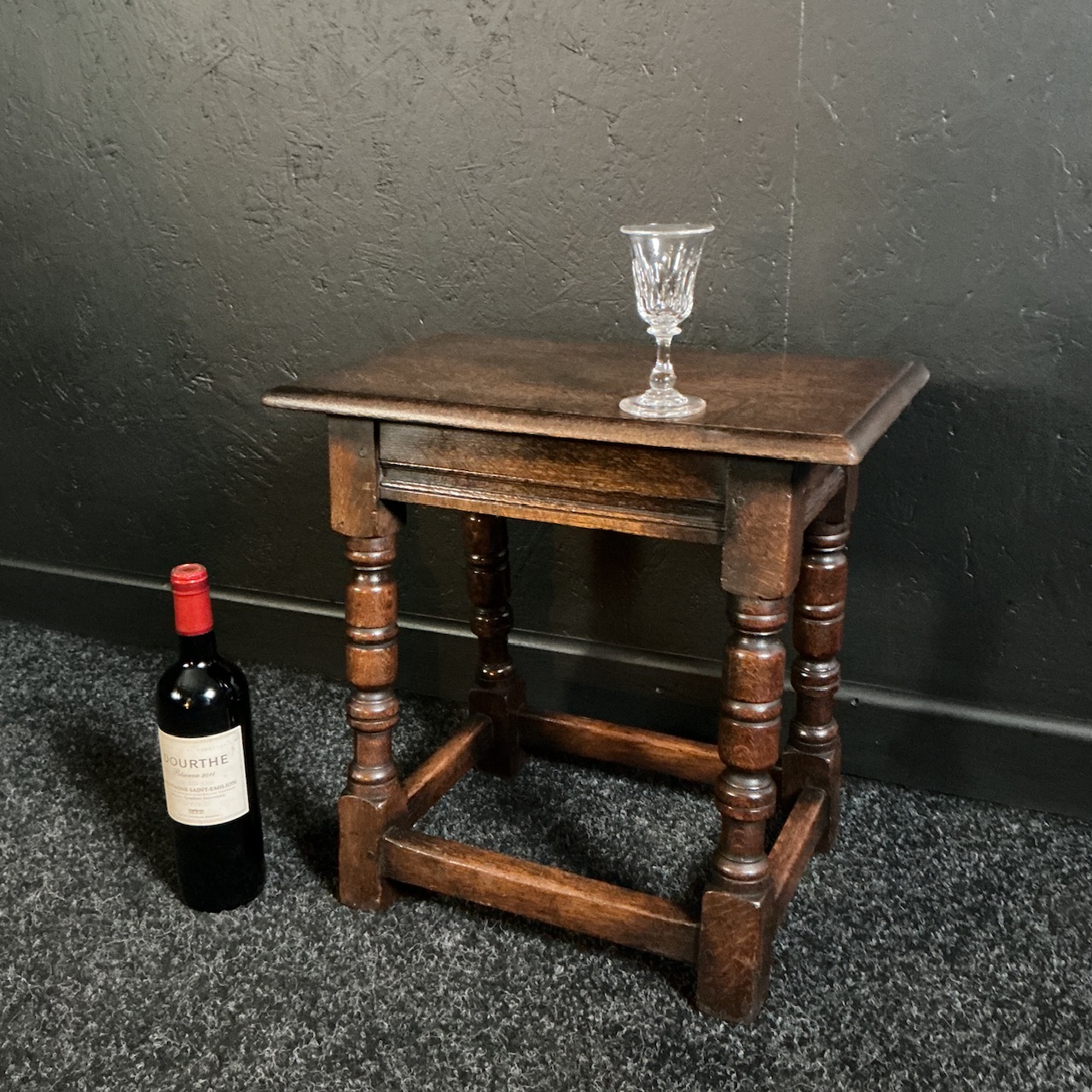 Victorian Oak Joint Stool