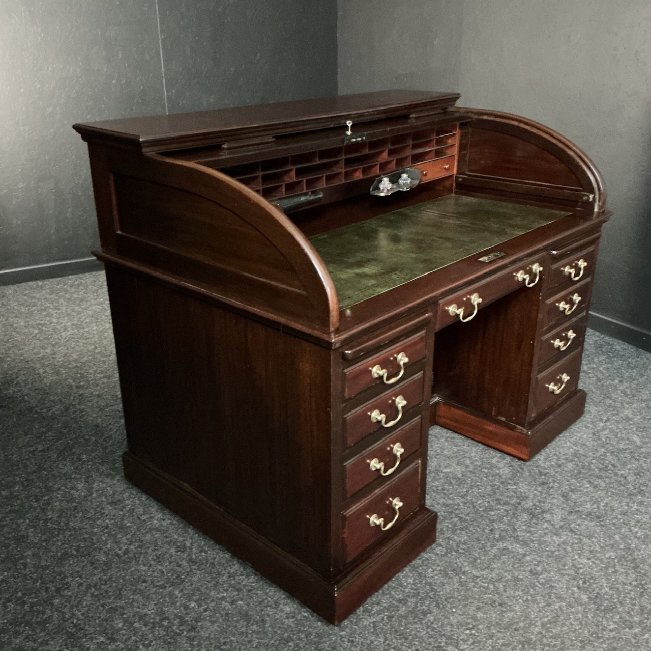 Antique Roll Top Desk
