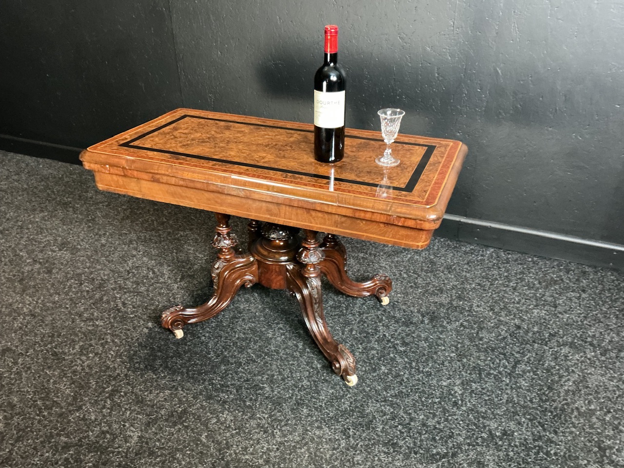 Alternative view of Victorian Coffee/ Games Table (Copy)