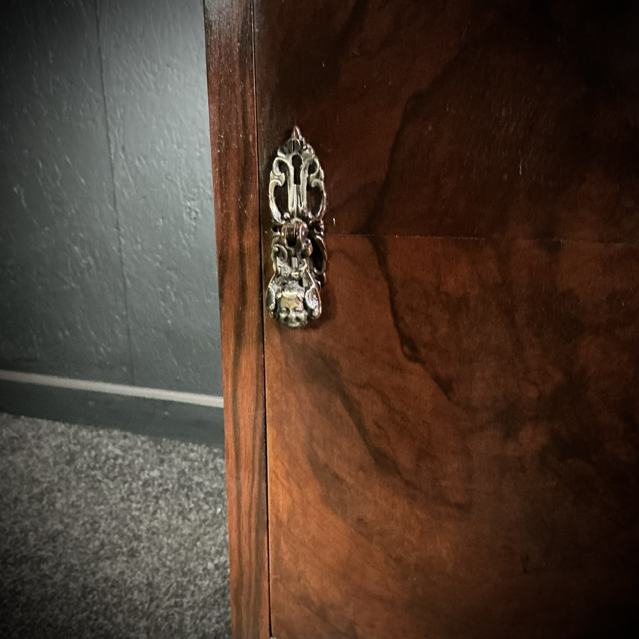 Art Deco Bedside Cupboard - Image 7