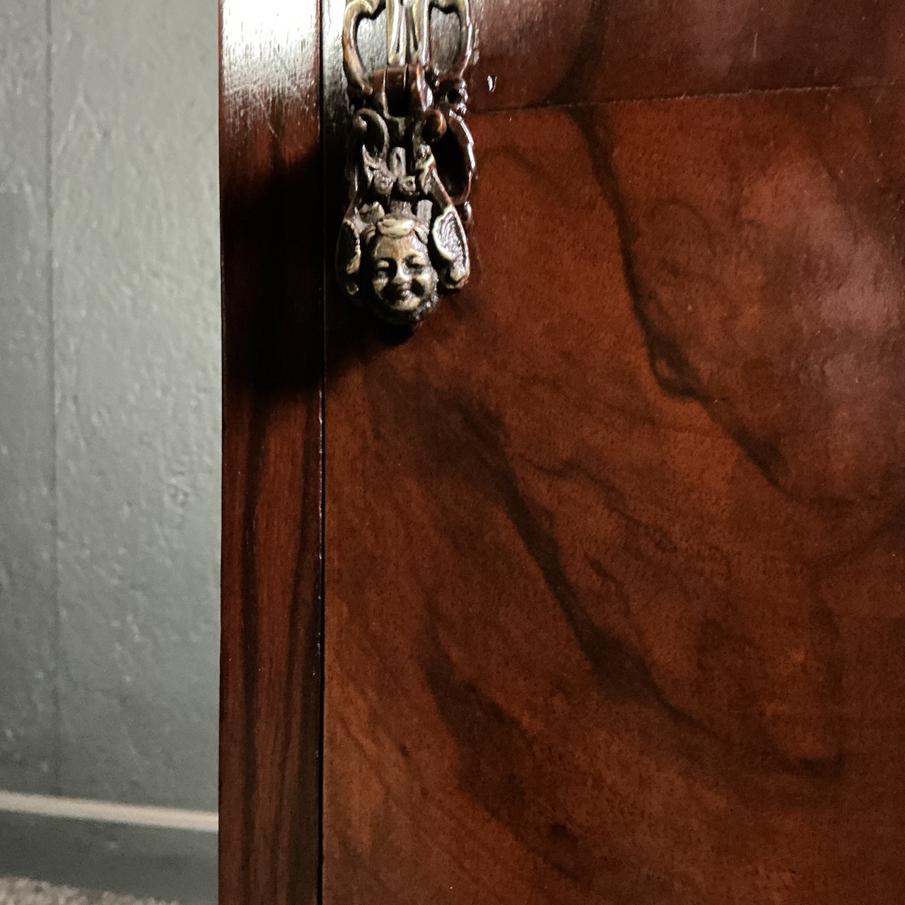 Art Deco Bedside Cupboard - Image 2