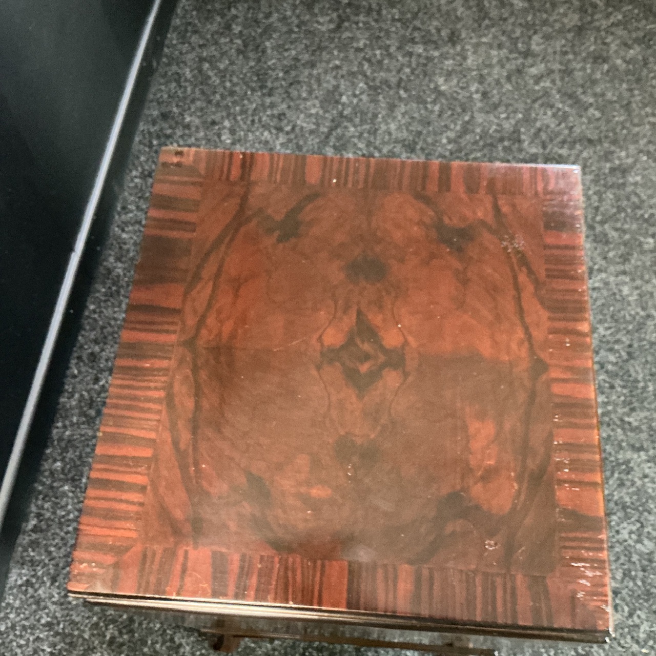 Art Deco Bedside Cupboard - Image 4