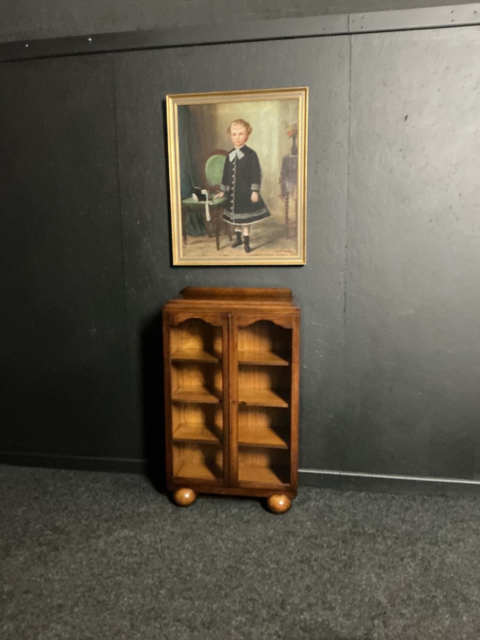 Art Deco Oak Bookcase