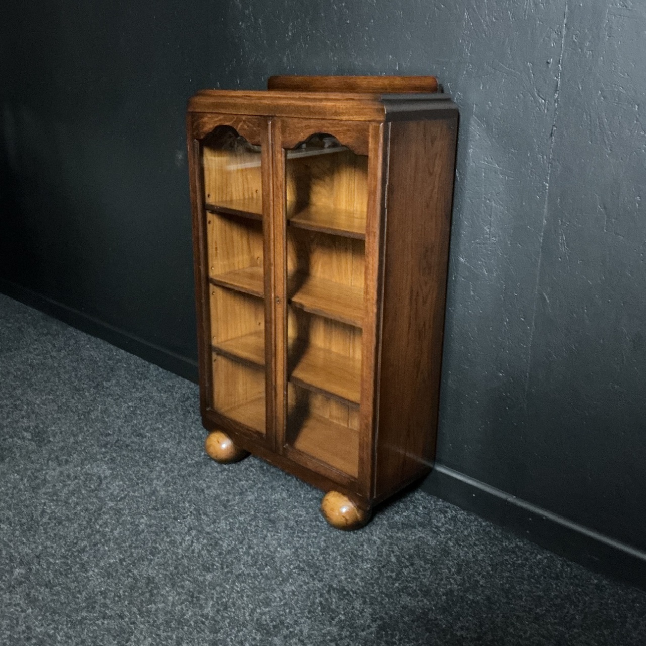 Alternative view of Art Deco Oak Bookcase