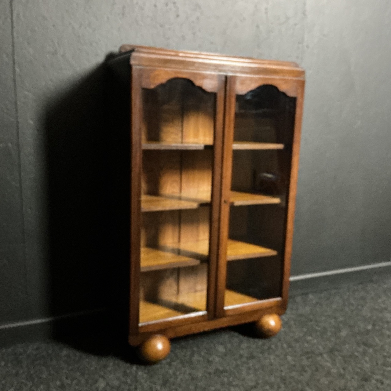 Art Deco Oak Bookcase - Image 4