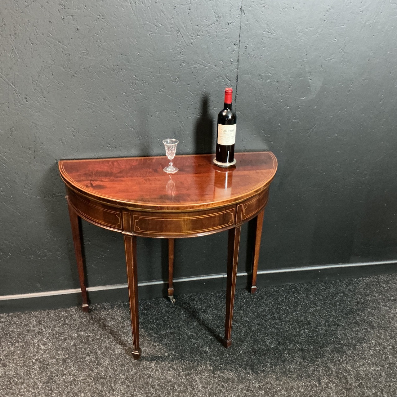 Alternative view of Hepplewhite Revival Mahogany Card Table