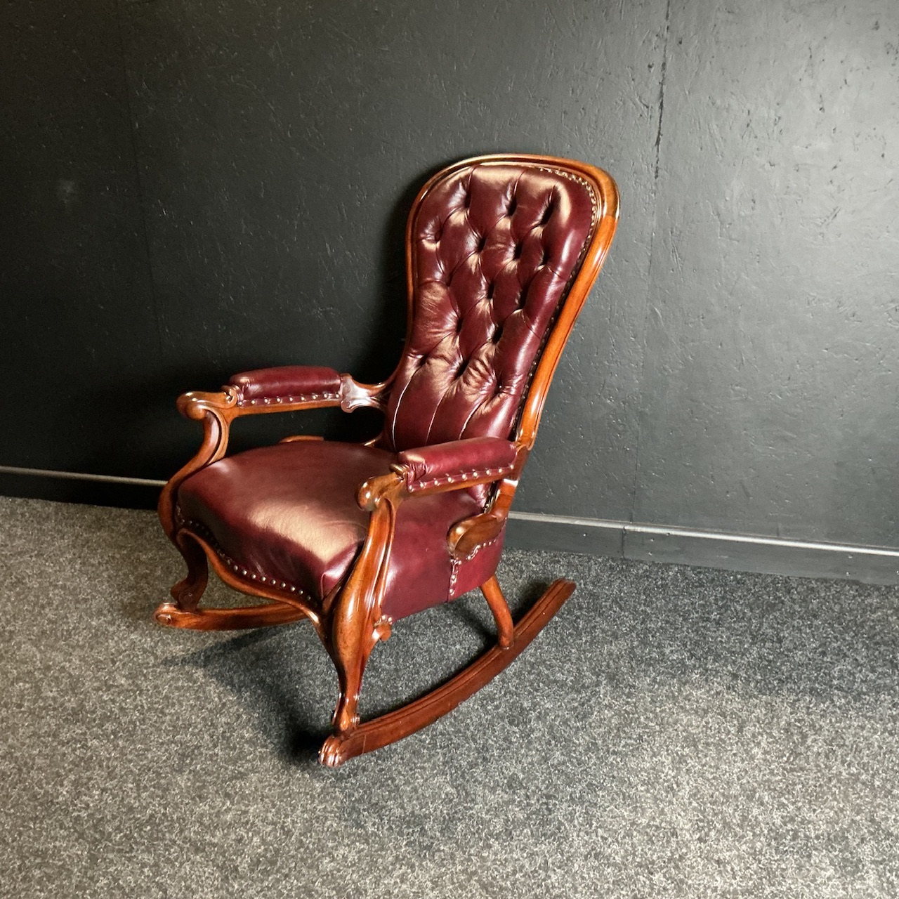 Victorian Mahogany Rocking Chair
