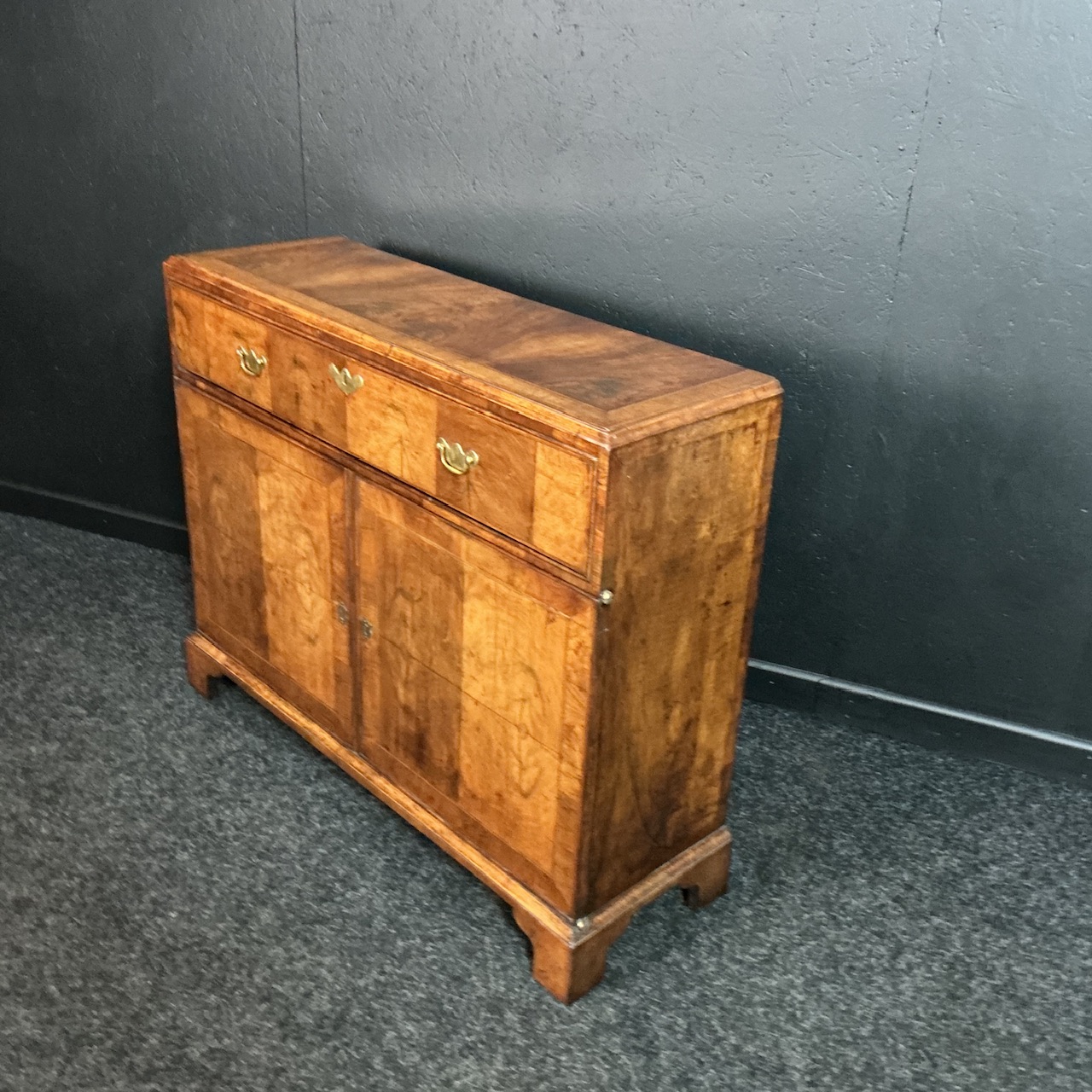 Alternative view of Queen Anne Style Walnut Cupboard