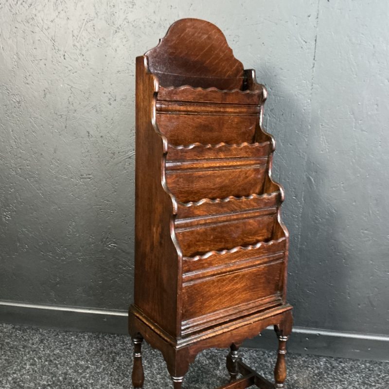Oak Magazine Rack - witchantiques.com