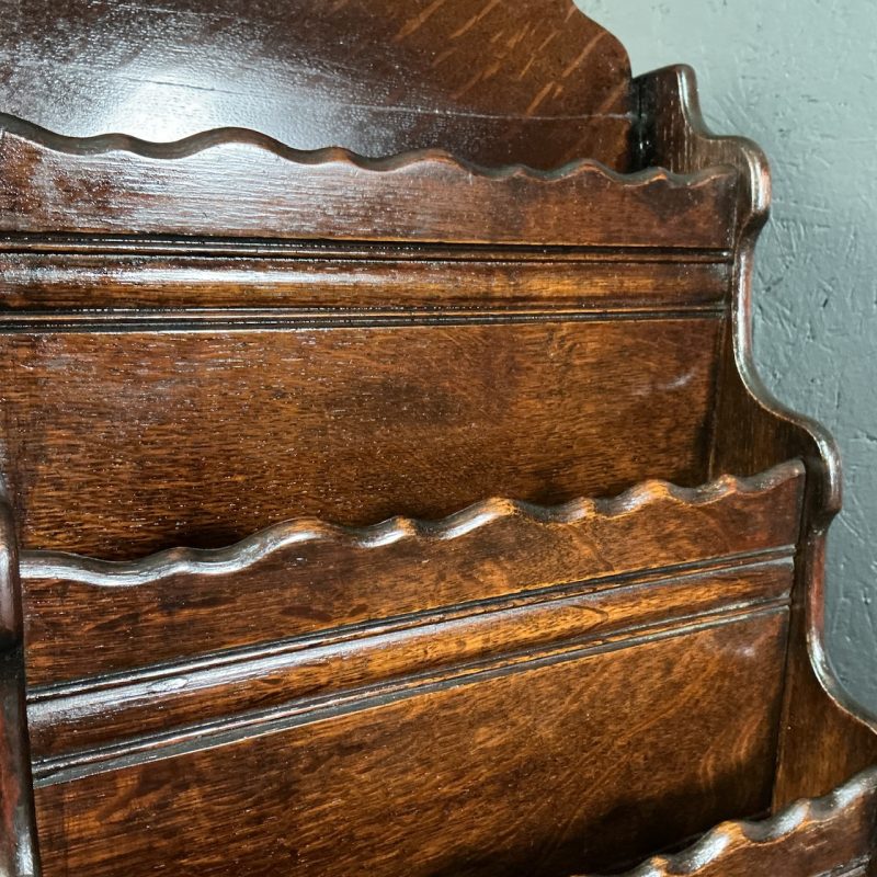 Oak Magazine Rack - witchantiques.com