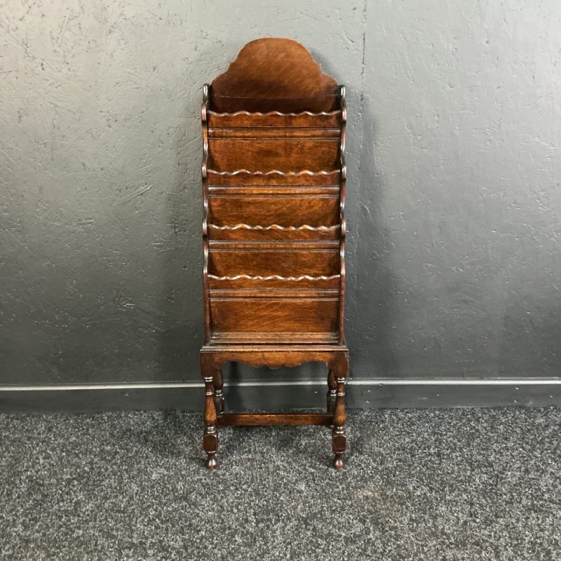 Oak Magazine Rack - witchantiques.com