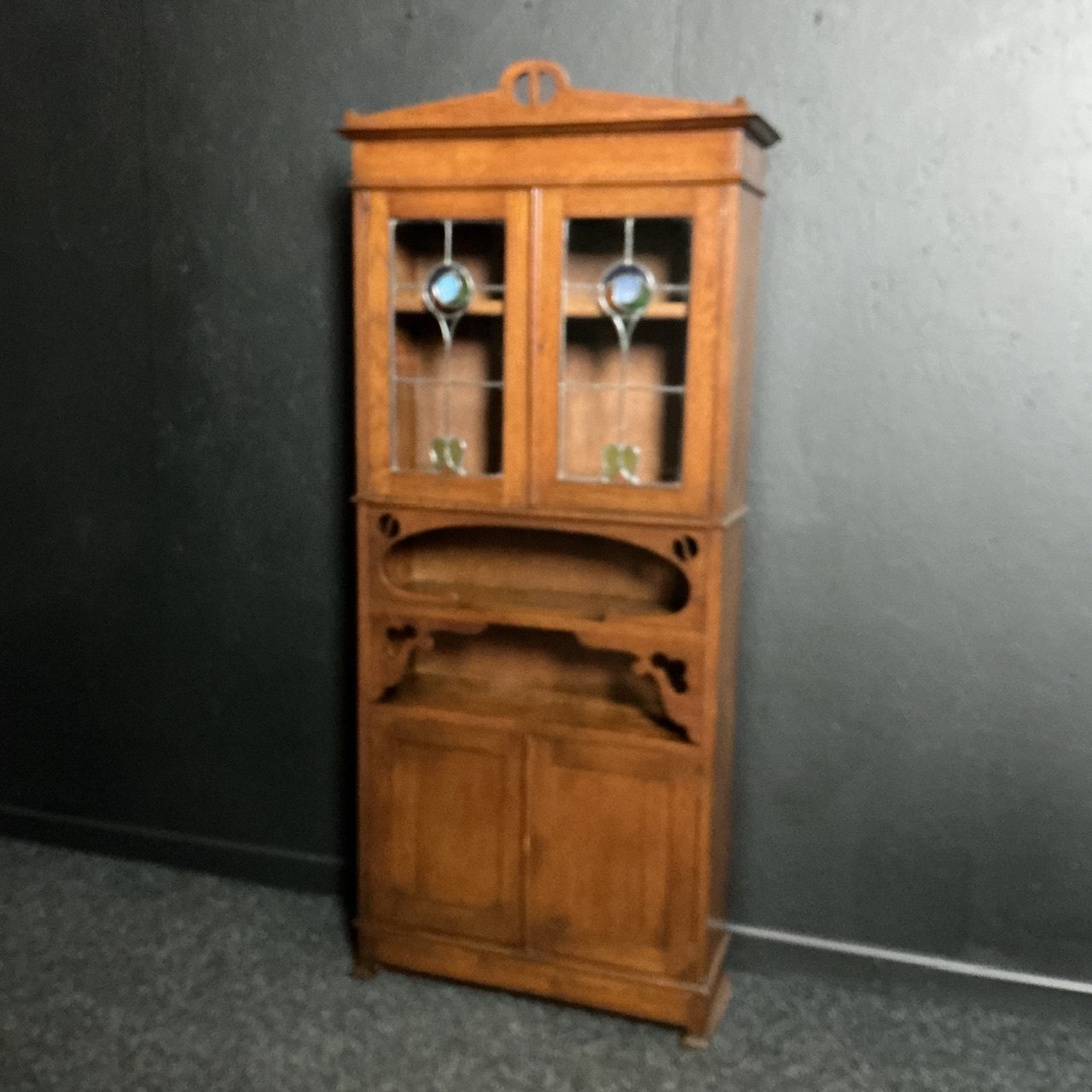 Arts and Crafts Oak Bookcase