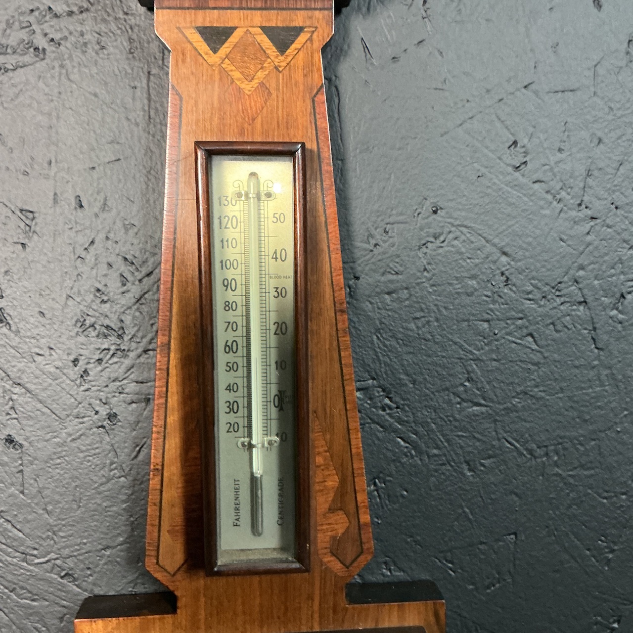 Alternative view of Art Deco Barometer
