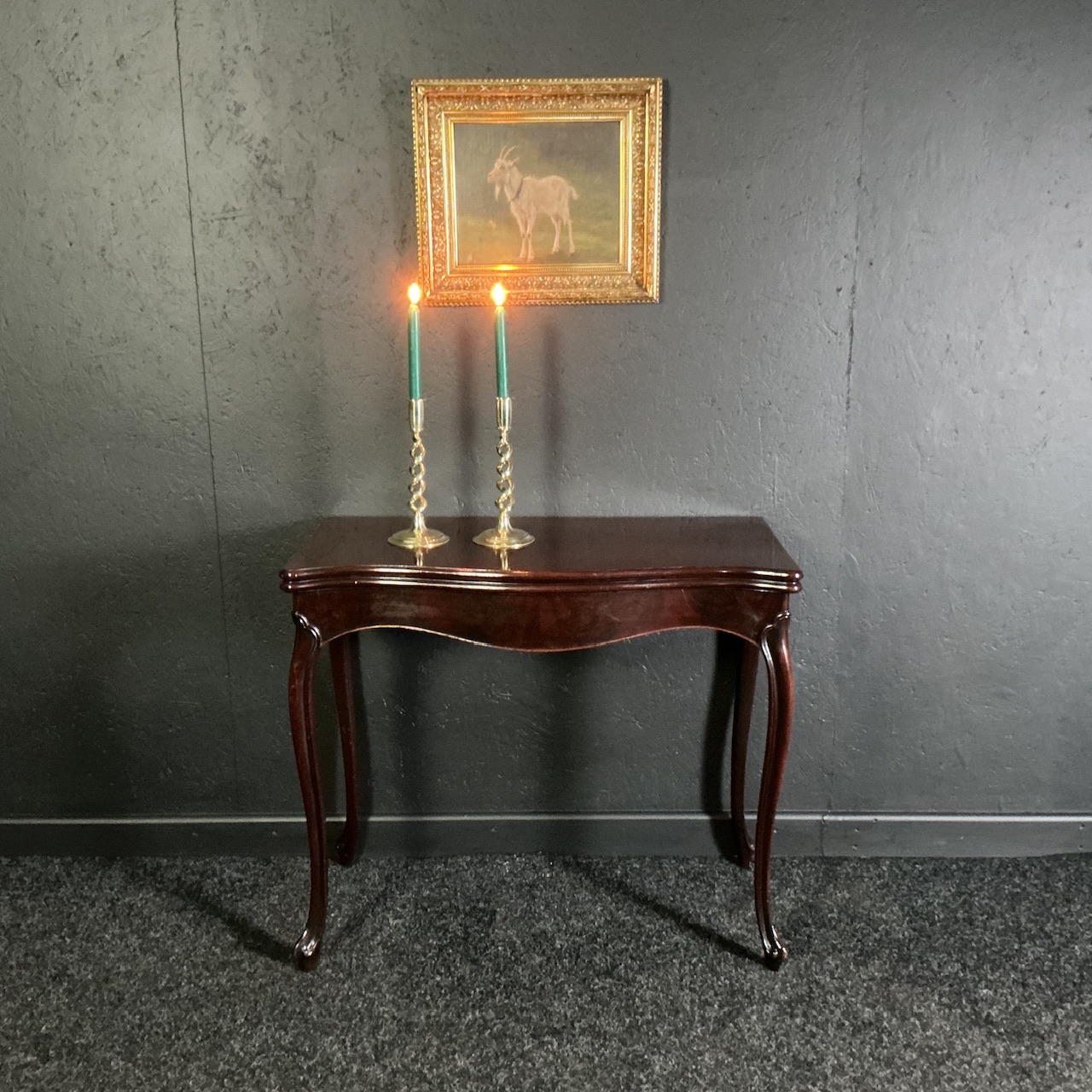 Pair of Brass Barley Twist Candlesticks