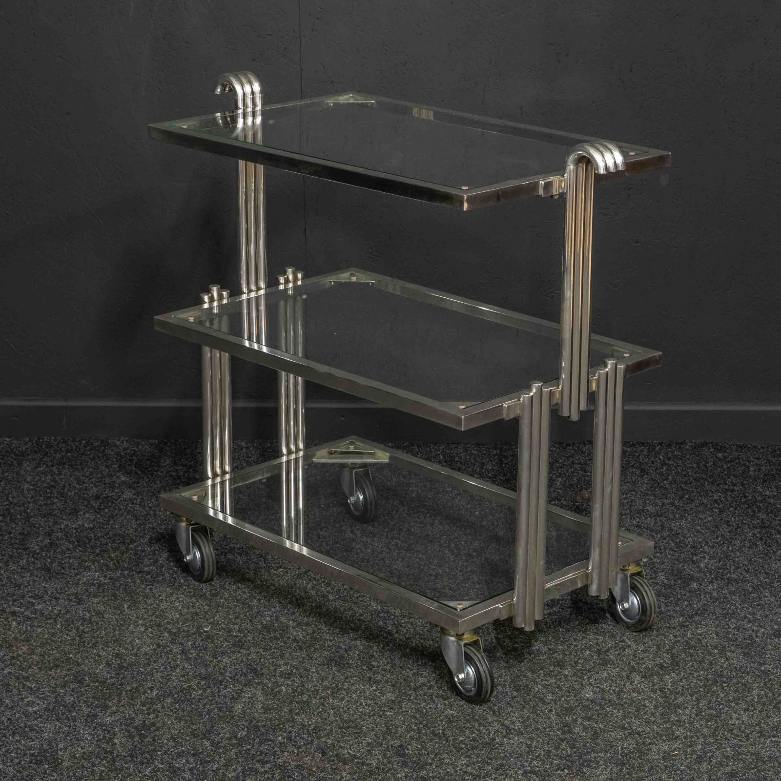 Rare Art Deco Tea Trolley