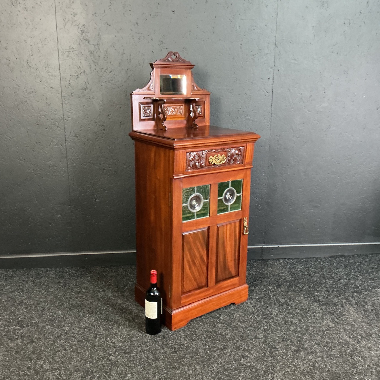 Alternative view of Antique Mahogany Music Cabinet