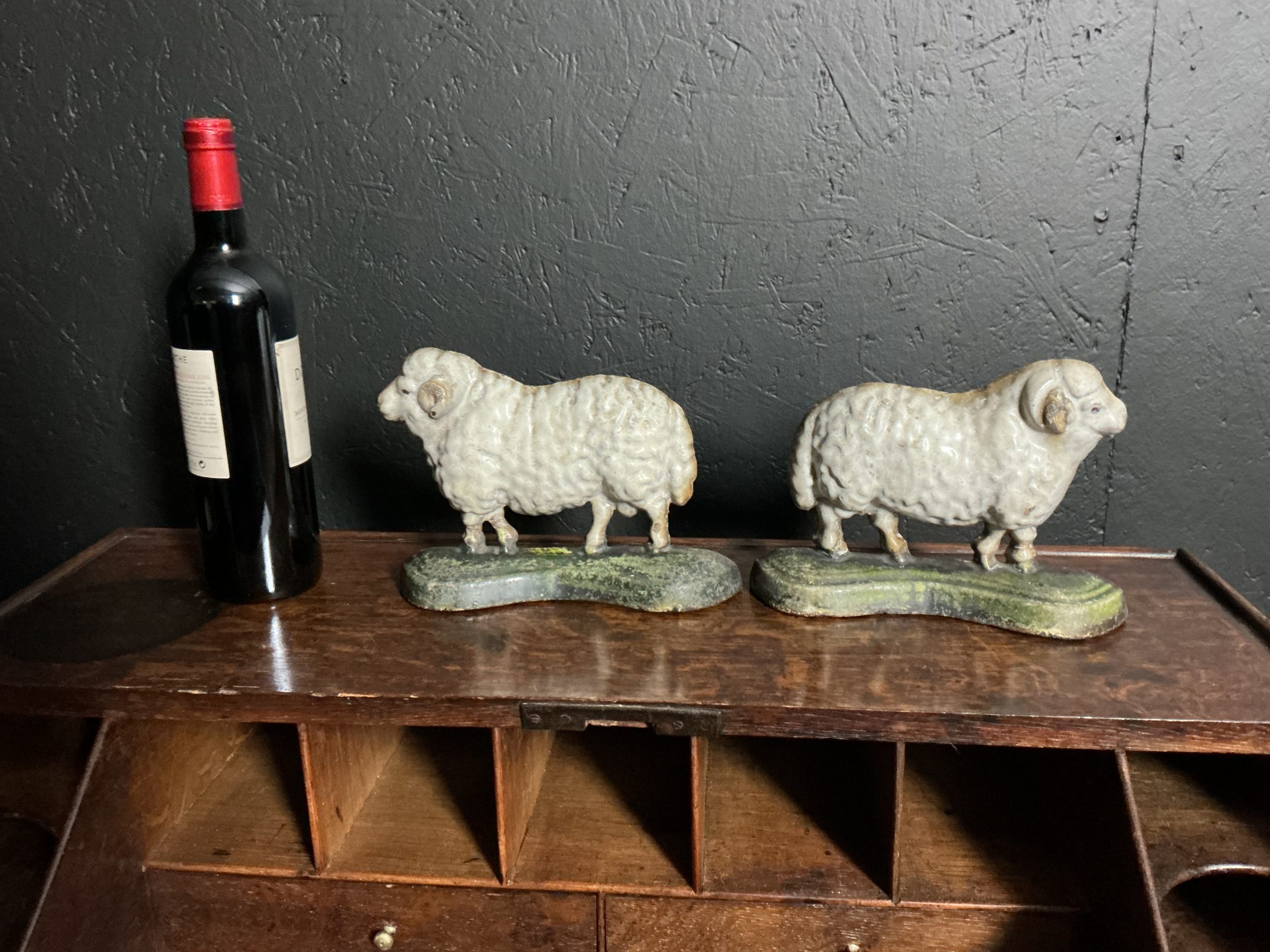 Pair of Victorian Iron Sheep - Image 6