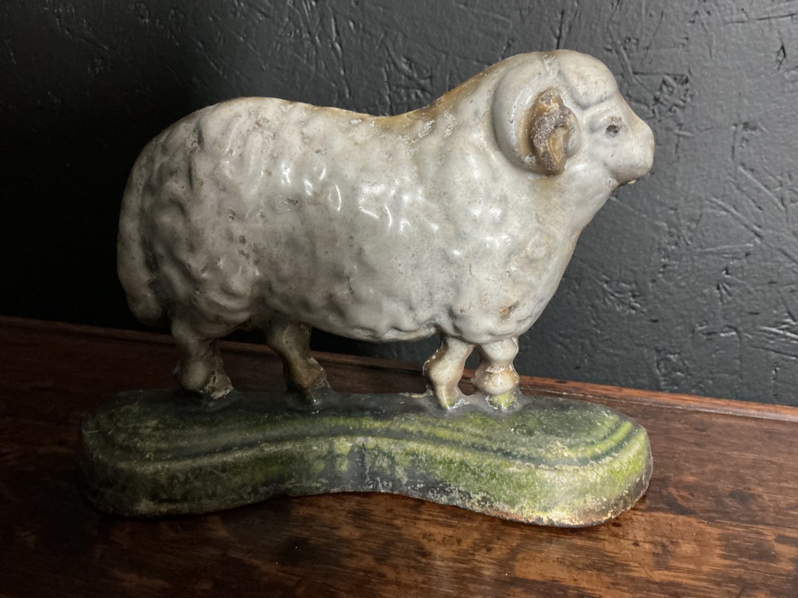 Pair of Victorian Iron Sheep