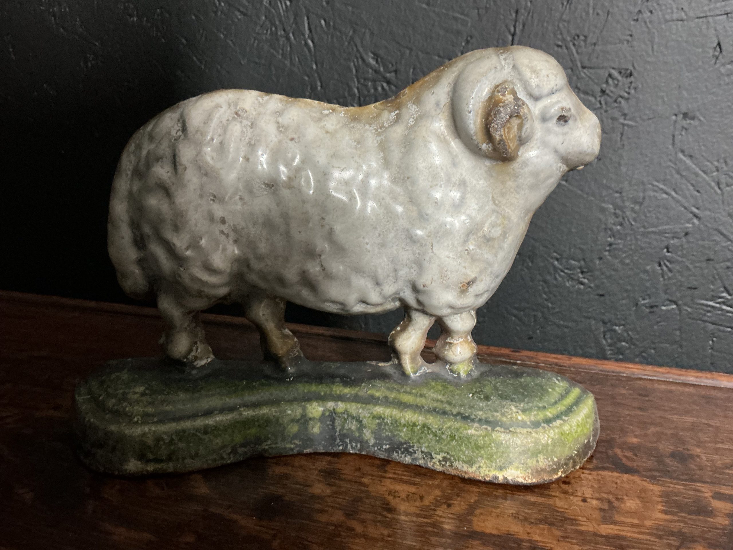 Pair of Victorian Iron Sheep