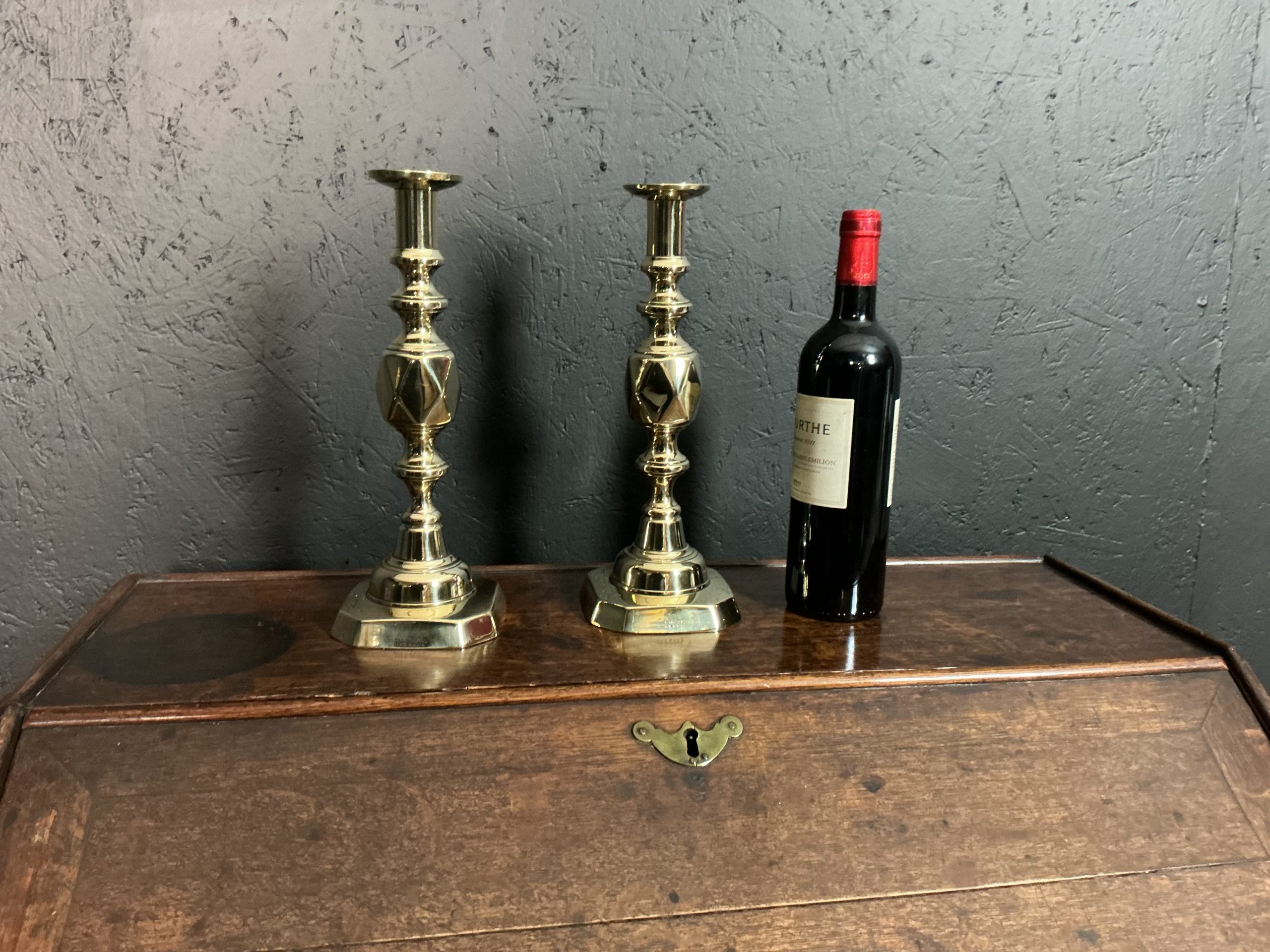 Victorian King of Diamond Candlesticks - Image 4