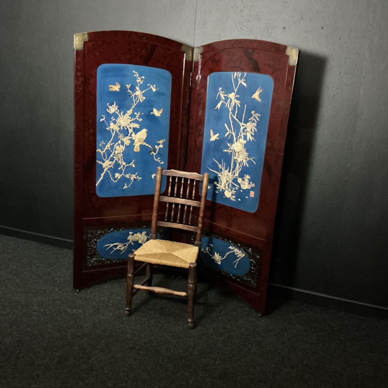 Victorian Japanese Privacy Screen